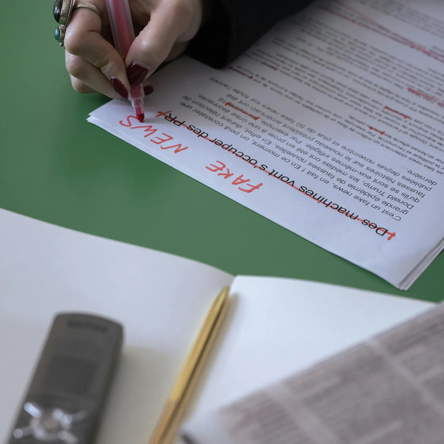 Human written and fact checked