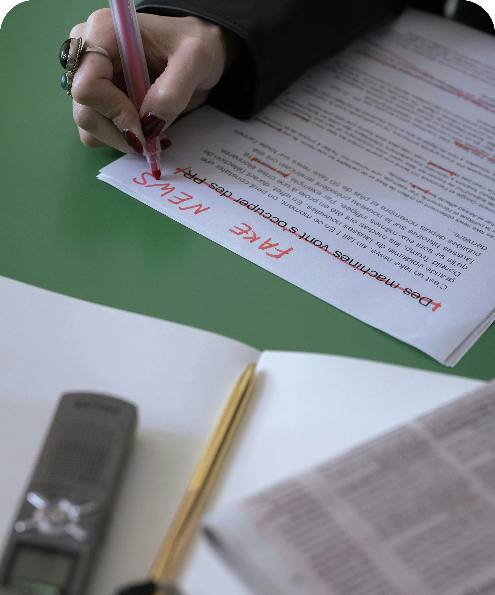 Human written and fact checked